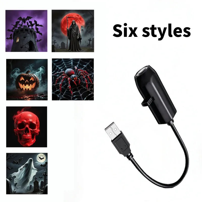 projecteur halloween USB